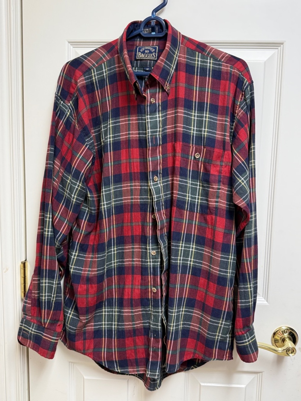 BD Baggies English Twill Plaid Shirt